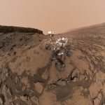 Curiosity rover made another Martian selfie